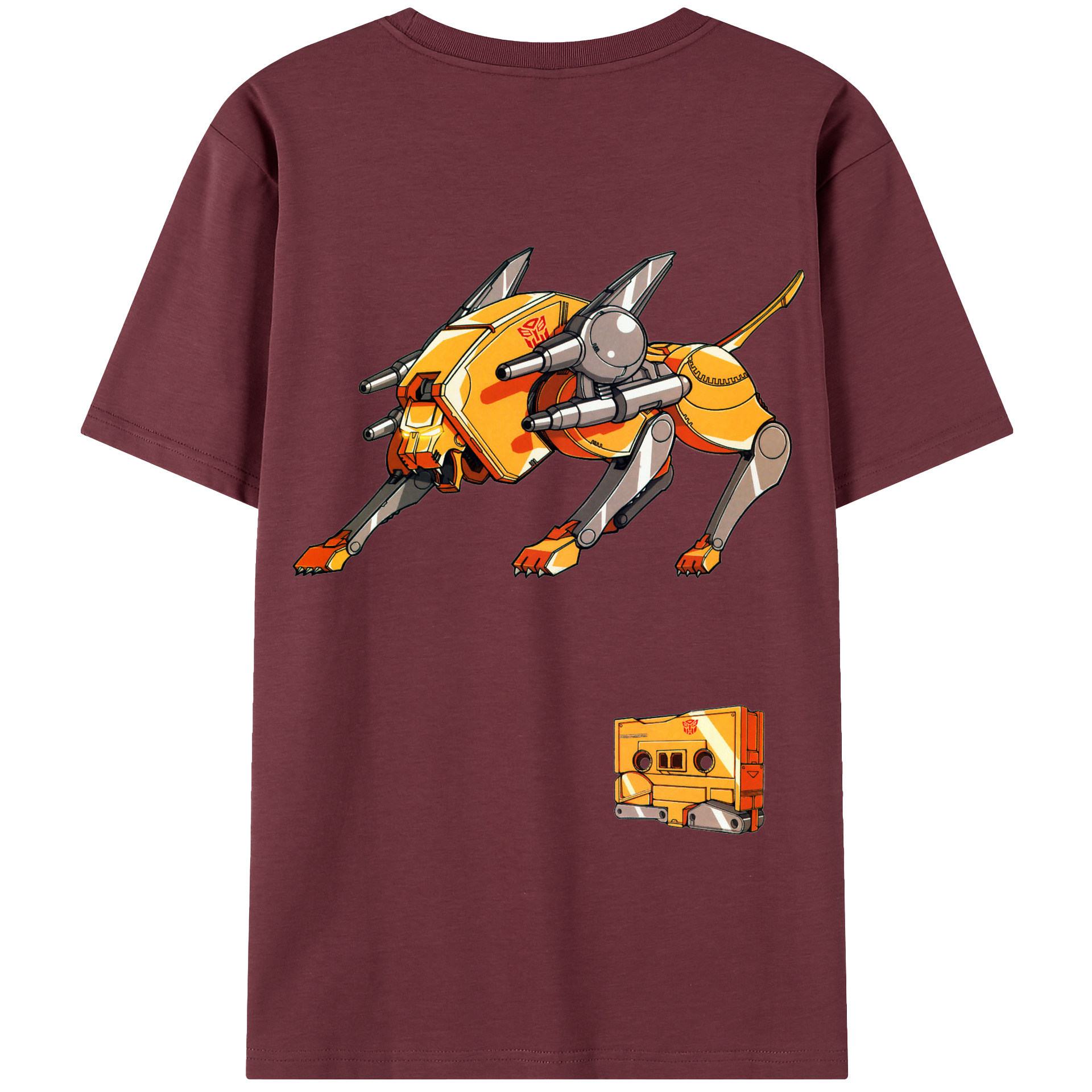 （画像用）  綿100％半袖Tシャツ（背面プリント）